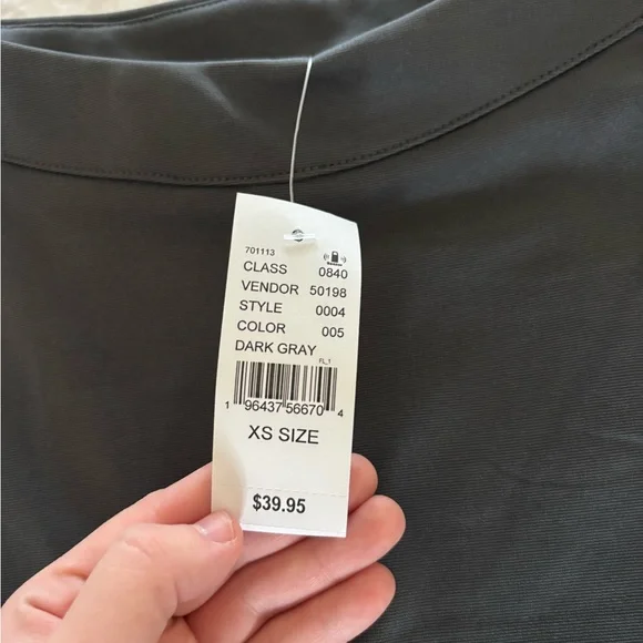 PacSun Dark Grey Skort Brand New - Picture 3 of 4